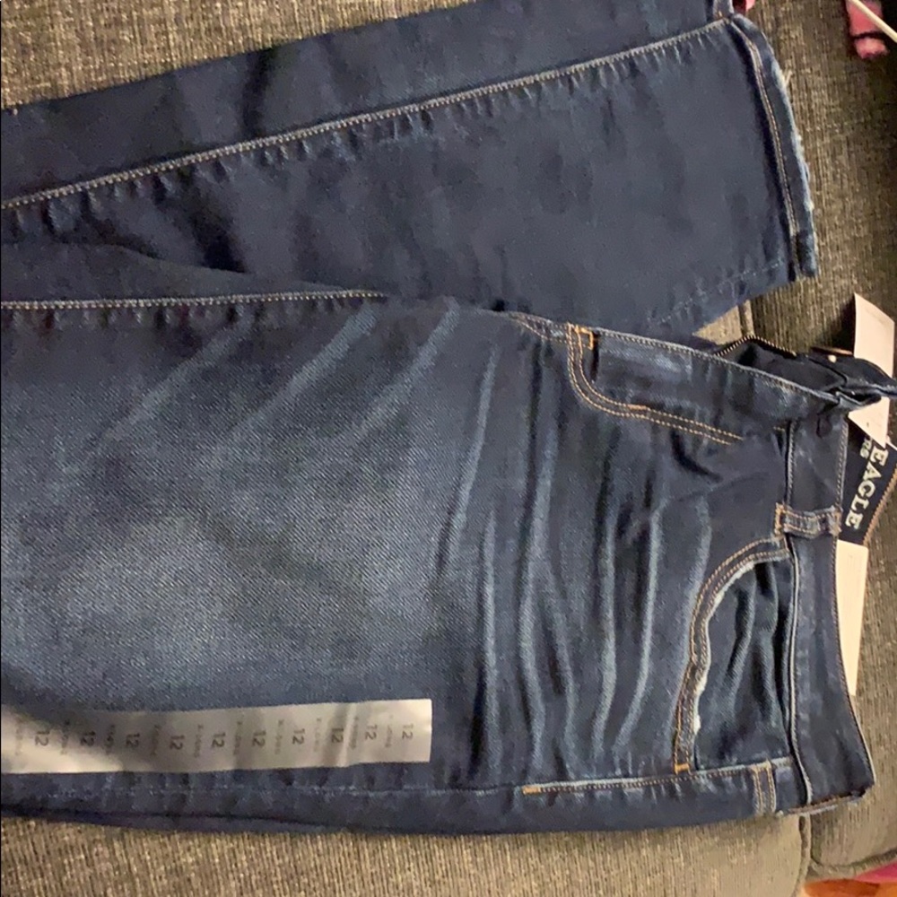Dark wash skinny jean